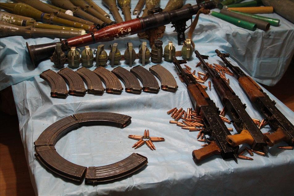 Vatandaş ihbar etti, PKK'nın cephanesi ele geçirildi