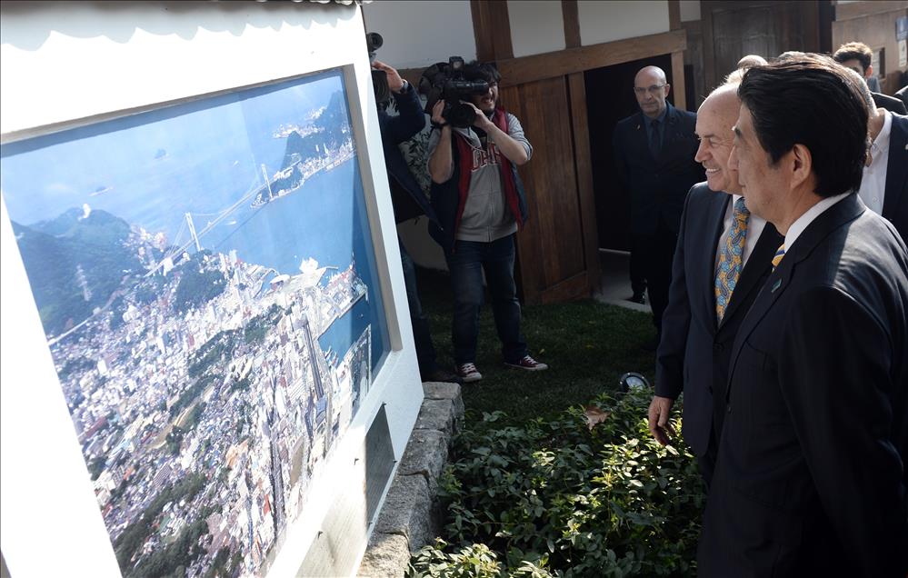 Japonya Başbakanı Abe İstanbul'da