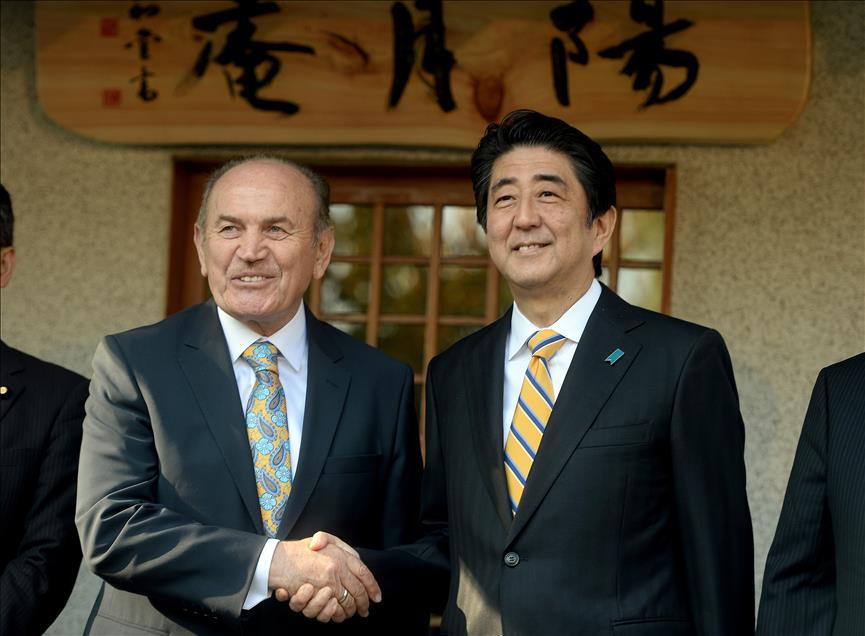 Japonya Başbakanı Abe İstanbul'da