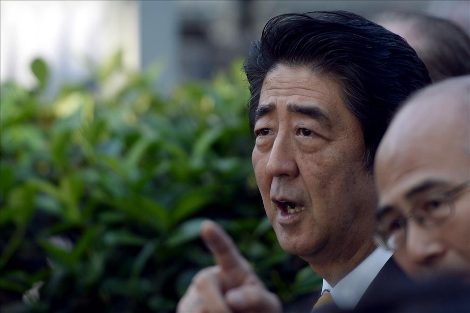 Japonya Başbakanı Abe İstanbul'da 6