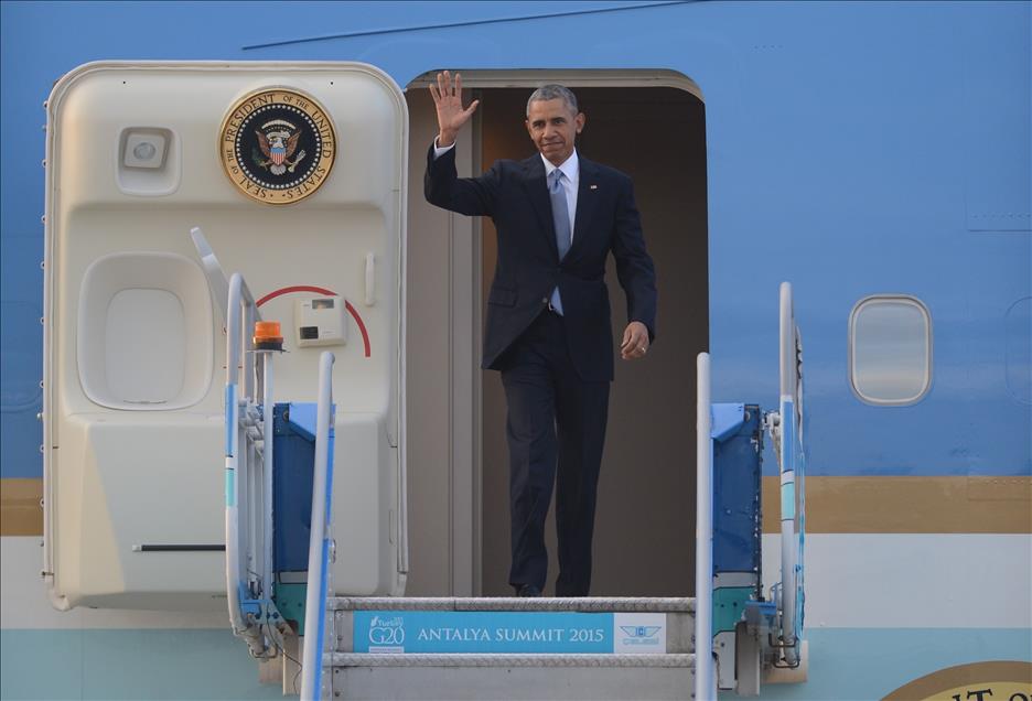 ABD Başkanı Obama Antalya'ya geldi