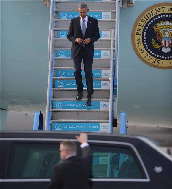 ABD Başkanı Obama Antalya'ya geldi