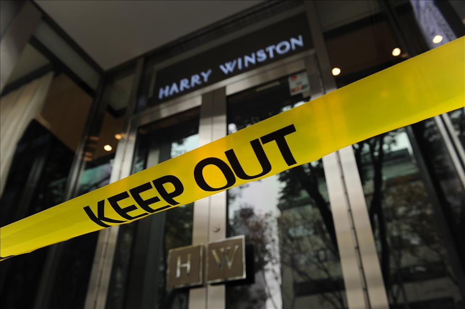 Harry Winston jewelry store robbery in Tokyo