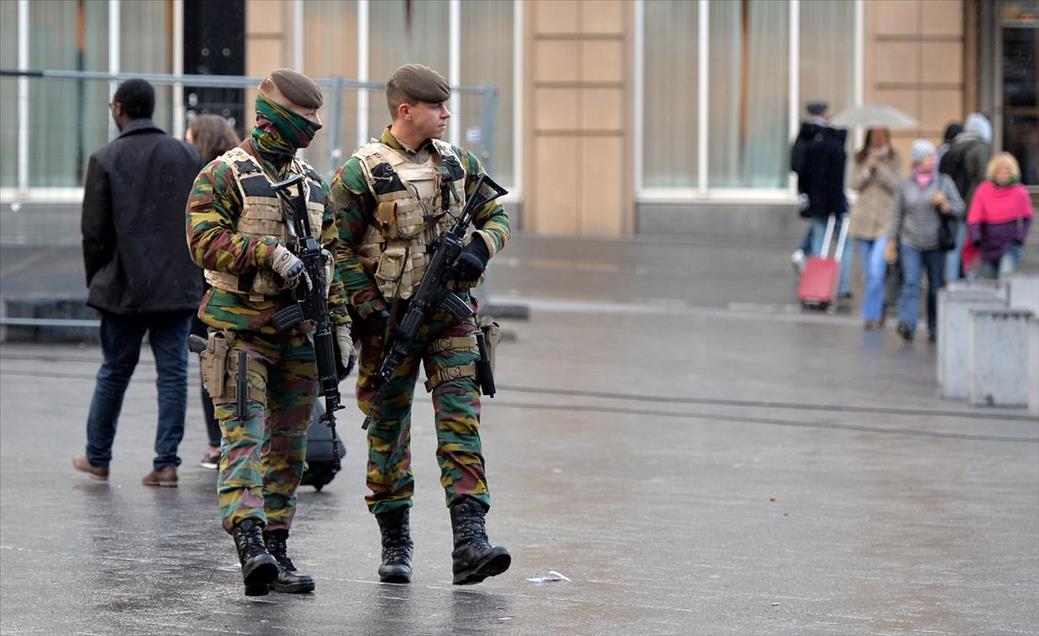 Terror alarm in Brussels 2