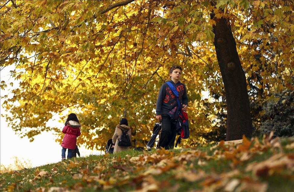 Ankara'da sonbahar