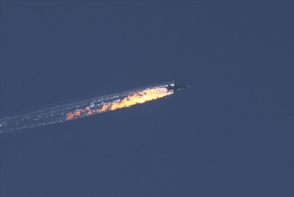 Warplane crashes in Syria near Turkey’s border
