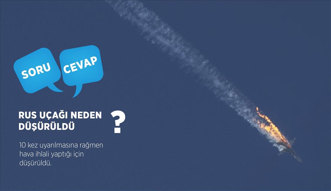 6 Soruda Rus uçağının düşürülmesi