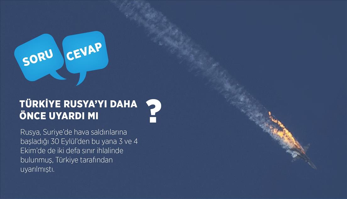 6 Soruda Rus uçağının düşürülmesi