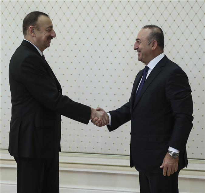 Dışişleri Bakanı Çavuşoğlu Azerbaycan'da