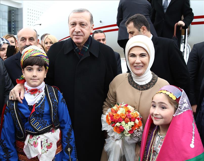 Cumhurbaşkanı Erdoğan, Balıkesir'de
