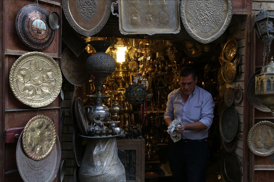Bağdat'ın tarihi "Bakırcılar Çarşısı"