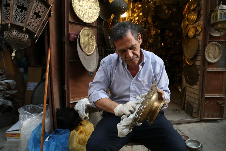 Bağdat'ın tarihi "Bakırcılar Çarşısı"