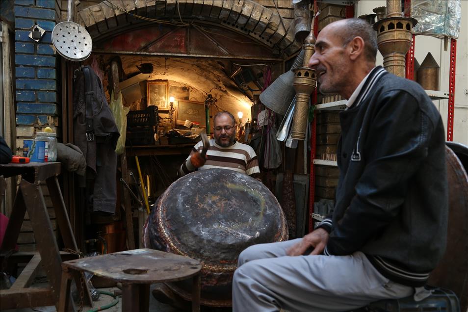 Bağdat'ın tarihi "Bakırcılar Çarşısı"