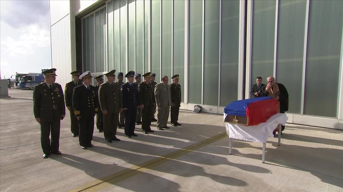 Rus pilotun cenazesinin ülkesine gönderilmesi