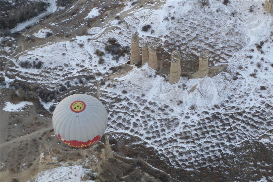 Kapadokya'da kış