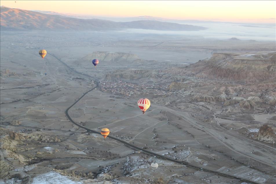 Kapadokya'da kış