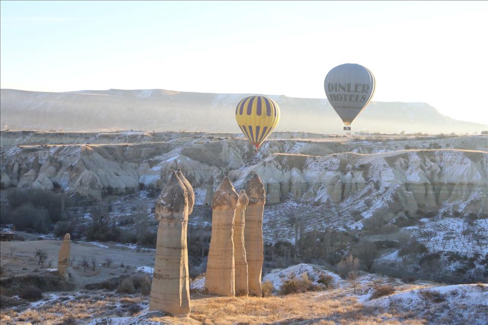Kapadokya'da kış