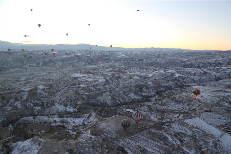 Kapadokya'da kış