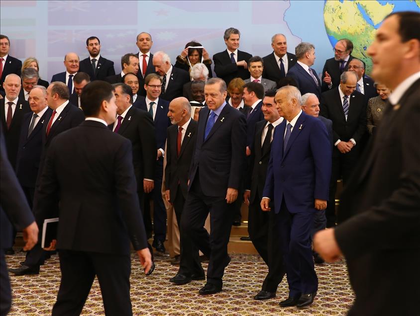 Cumhurbaşkanı Erdoğan Türkmenistan'da