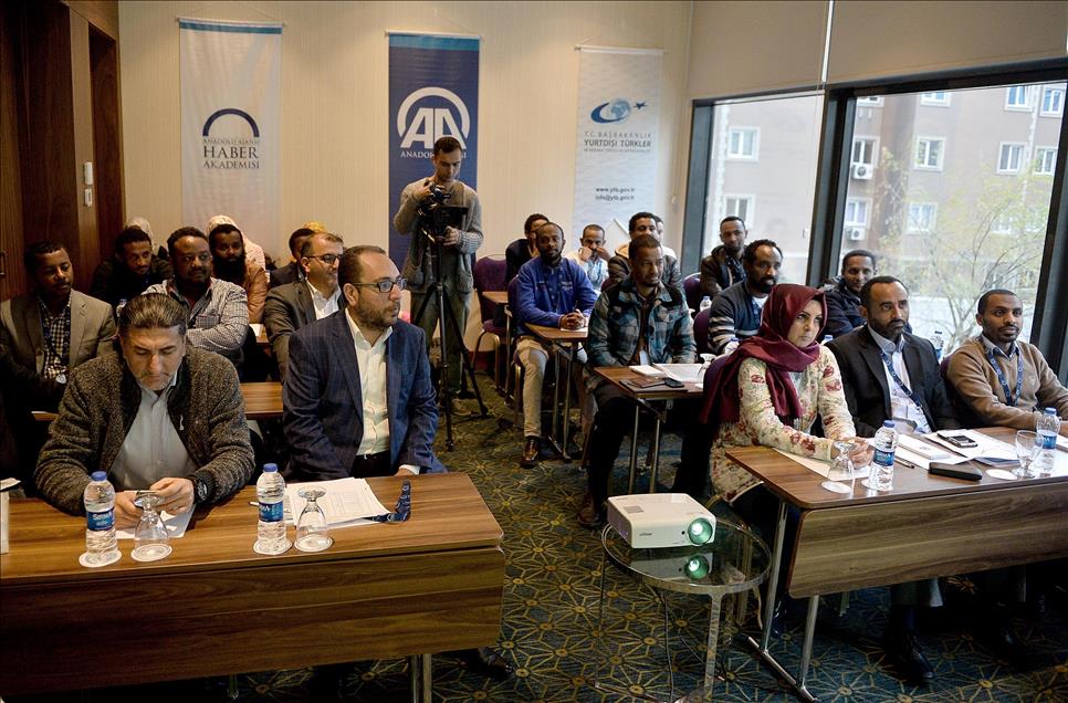 AA'dan Etiyopyalı öğrencilere "Yeni Nesil Habercilik Eğitimi"