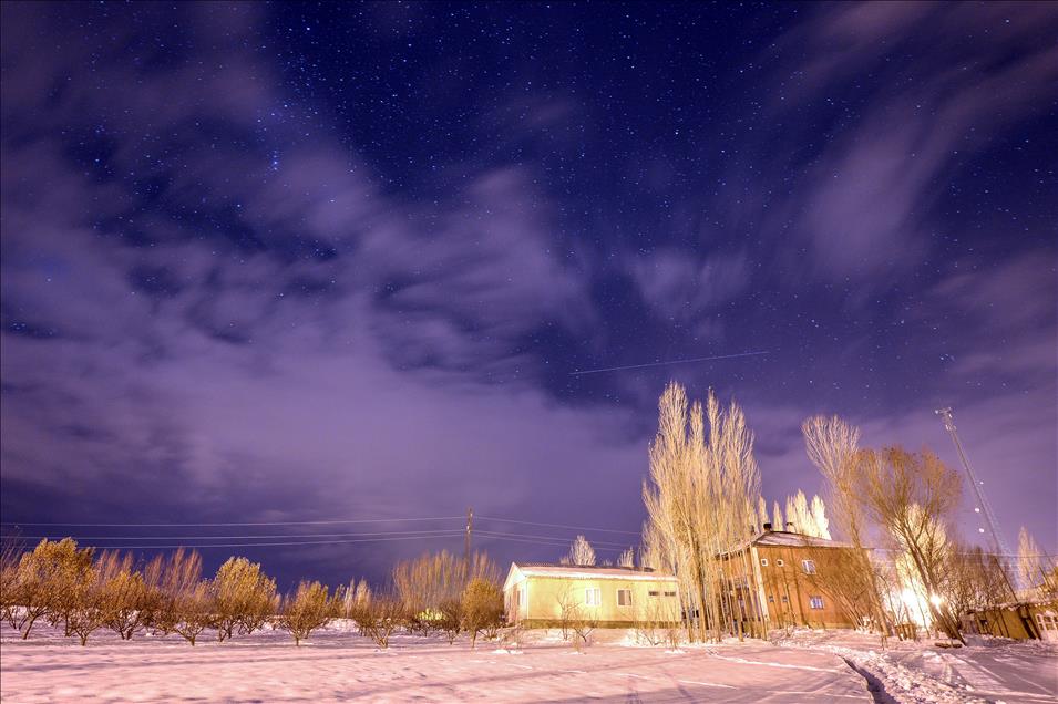 Van'da meteor yağmuru gözlendi