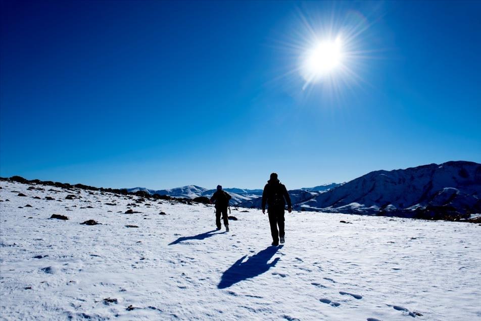 Eğrigöl kışın da fotoğraf tutkunlarını ağırlıyor
