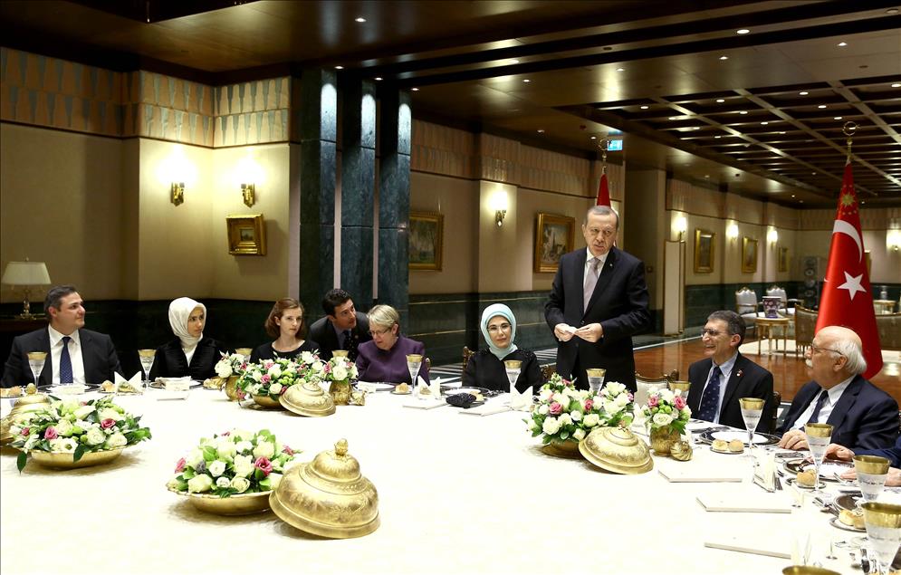 Cumhurbaşkanı Erdoğan'ın kabulü