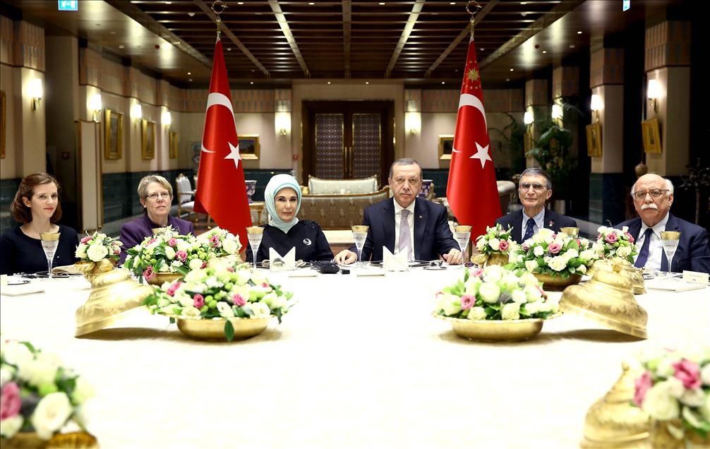 Cumhurbaşkanı Erdoğan'ın kabulü