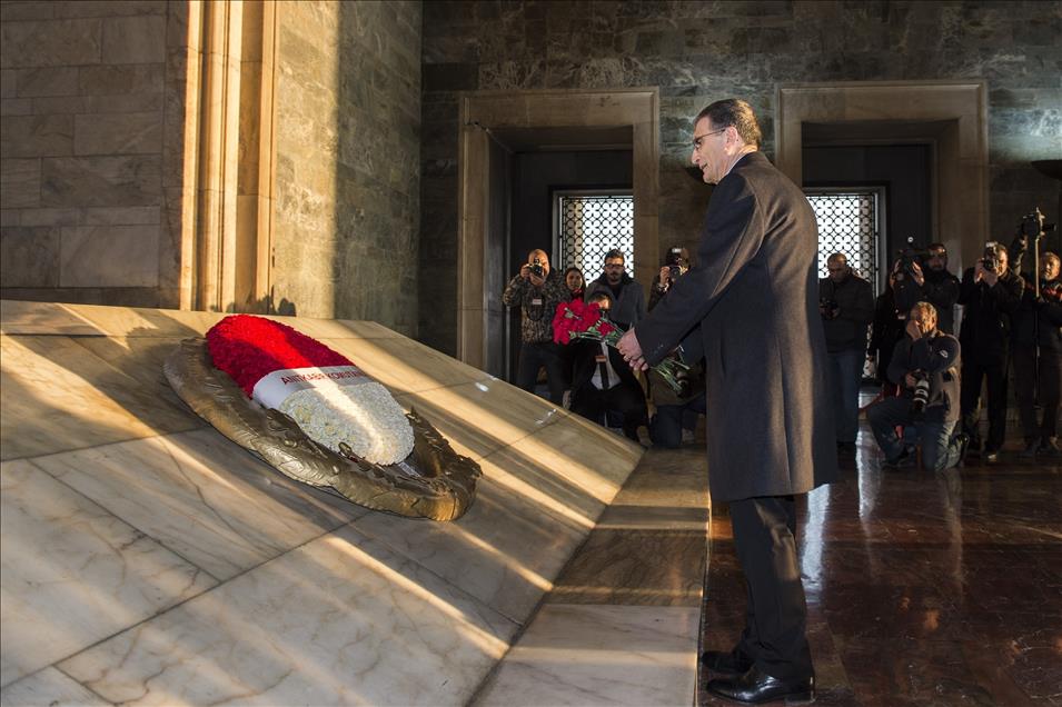 Prof. Dr. Aziz Sancar'ın Anıtkabir ziyareti