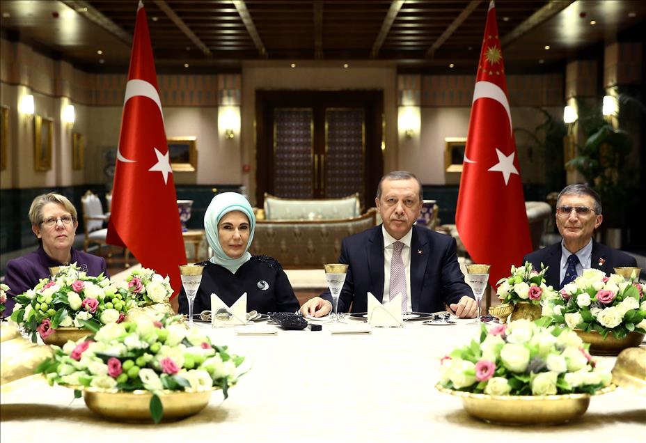 Cumhurbaşkanı Erdoğan'ın kabulü