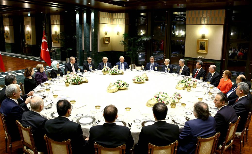Cumhurbaşkanı Erdoğan'ın kabulü