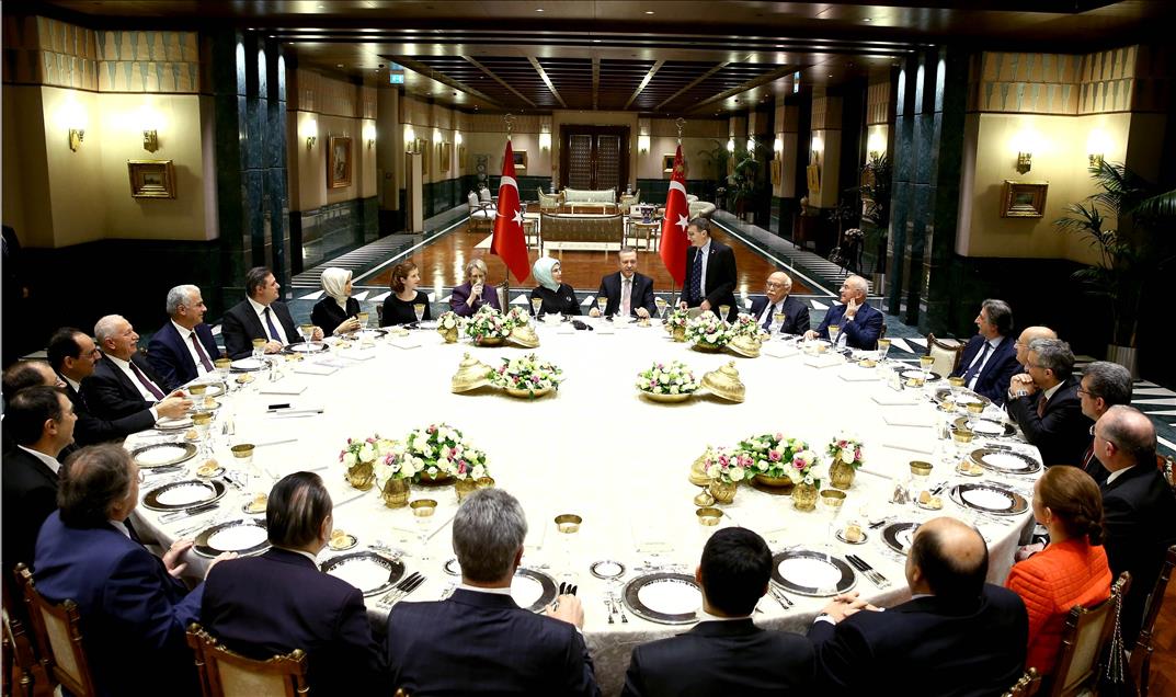 Cumhurbaşkanı Erdoğan'ın kabulü