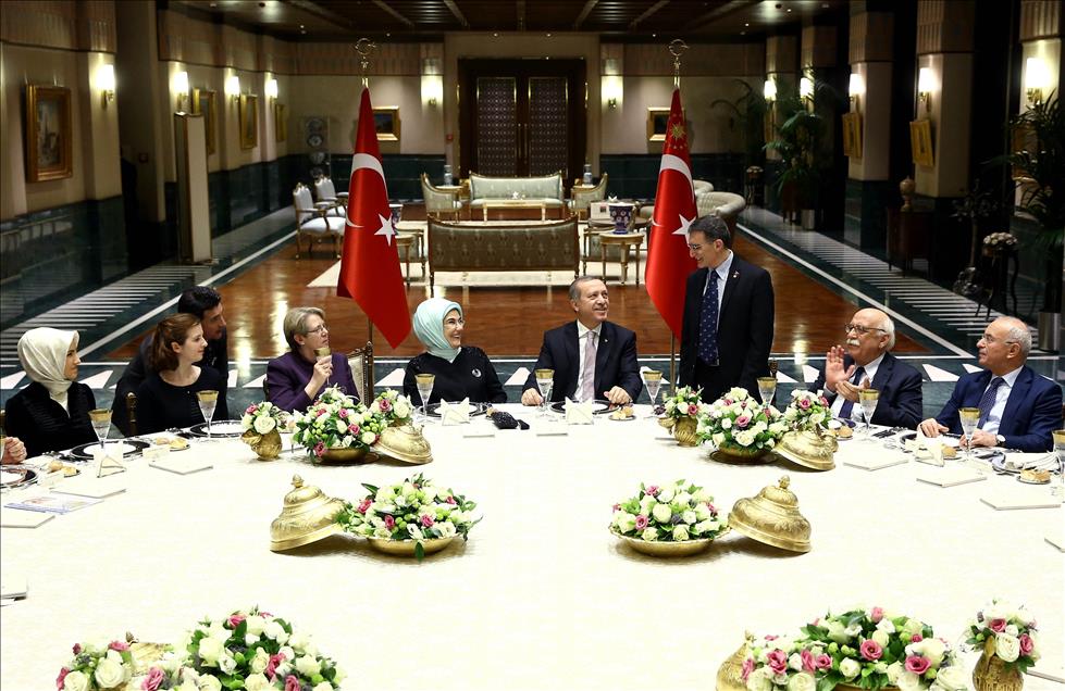 Cumhurbaşkanı Erdoğan'ın kabulü
