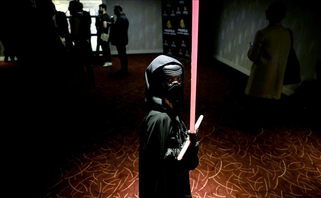 Star Wars ''Güç Uyanıyor''un özel gösterimi yapıldı