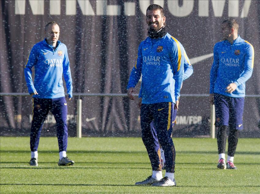 Barcelona antrenmanı