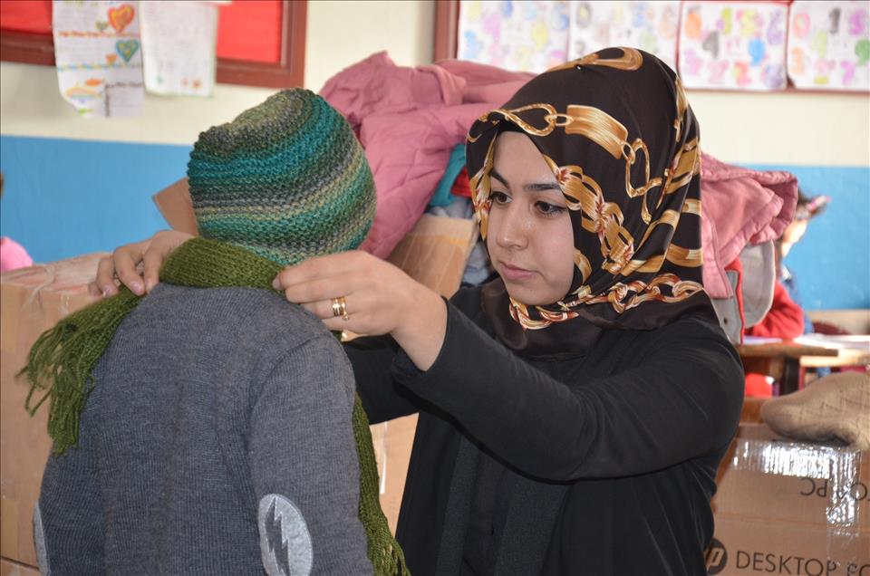 "Çalıkuşları" üşüyen çocukların umudu oldu