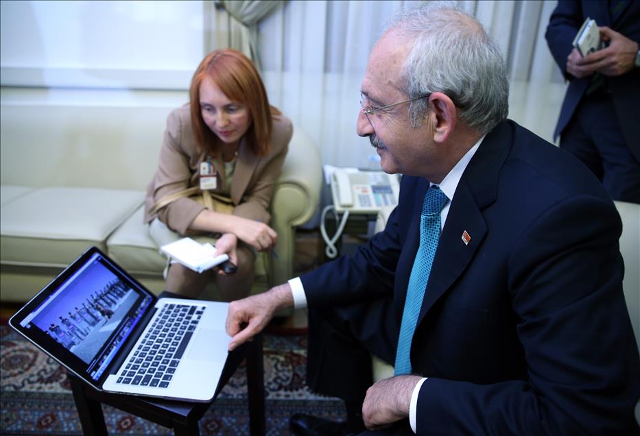 CHP Genel Başkanı Kılıçdaroğlu, AA'nın "Yılın Fotoğrafları" oylamasına katıldı