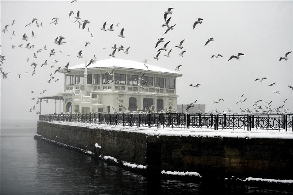 İstanbul'da kar yağışı
