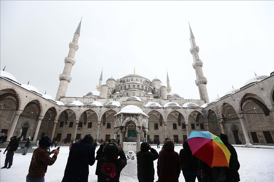 İstanbul'da kar yağışı