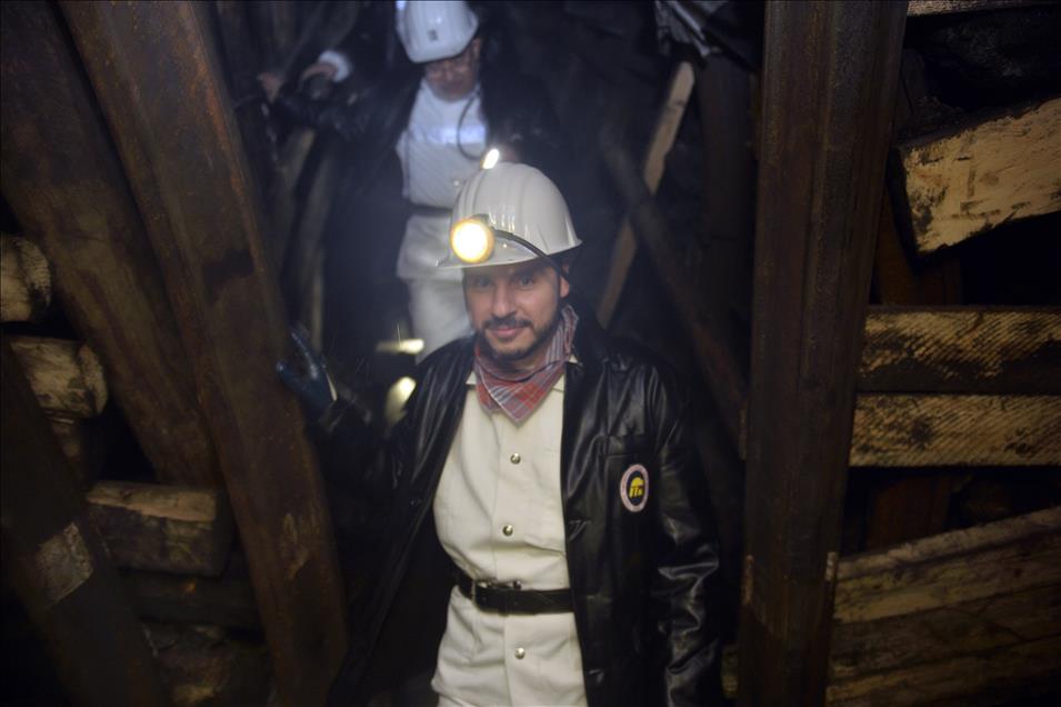 Albayrak ve Soylu, yeni yıla maden ocağında girdi