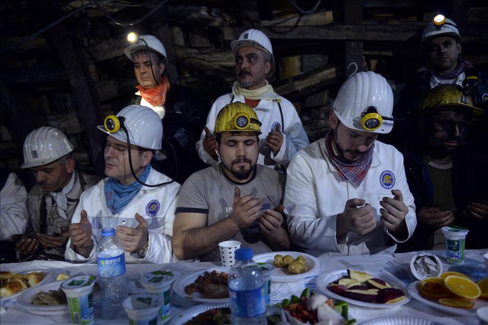 Albayrak ve Soylu, yeni yıla maden ocağında girdi