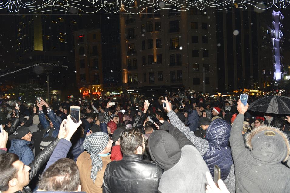 İstanbul'da yılbaşı kutlamaları