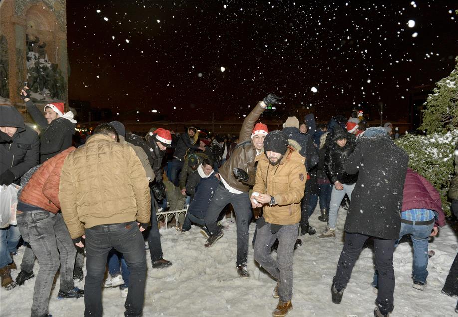 İstanbul'da yılbaşı kutlamaları