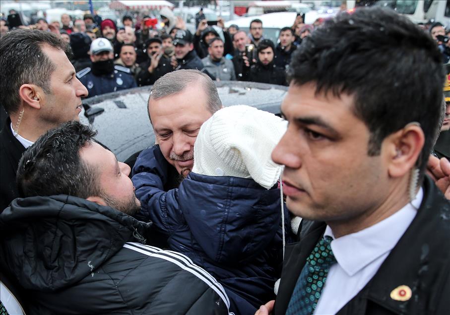 Cumhurbaşkanı Erdoğan İstanbul'da 