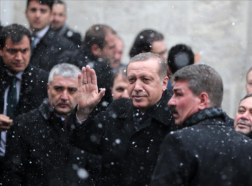 Cumhurbaşkanı Erdoğan İstanbul'da