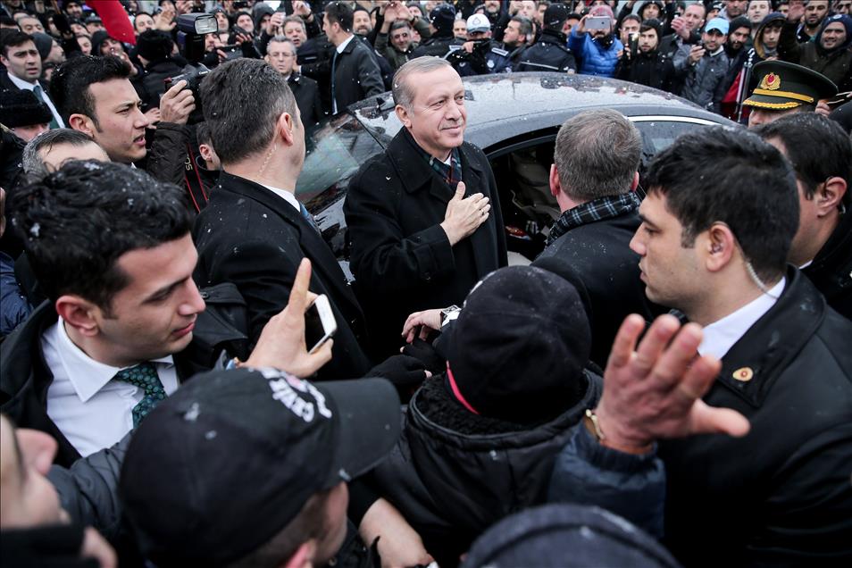 Cumhurbaşkanı Erdoğan İstanbul'da 