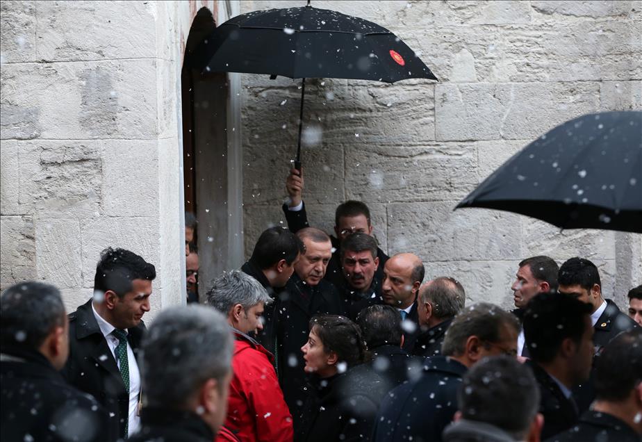Cumhurbaşkanı Erdoğan İstanbul'da