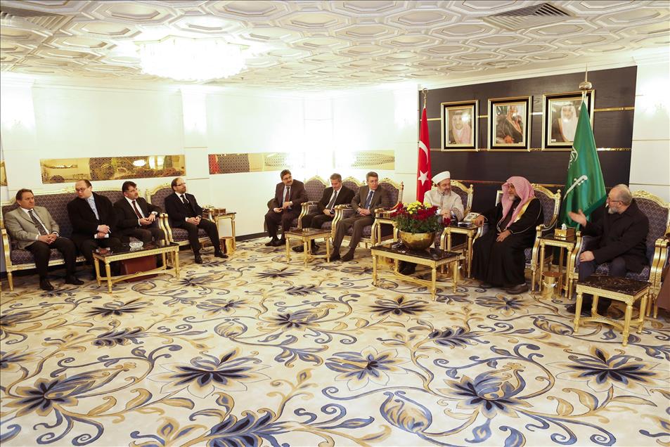 Diyanet İşleri Başkanı Görmez Suudi Arabistan'da