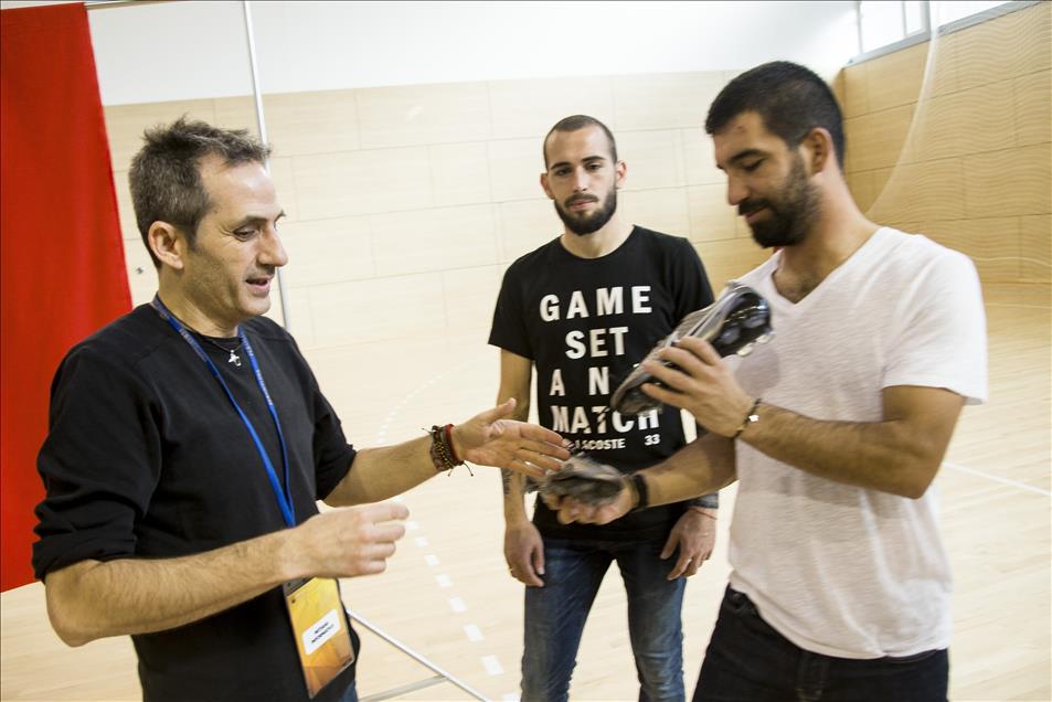 Aleix Vidal and Arda Turan photo session in Spain