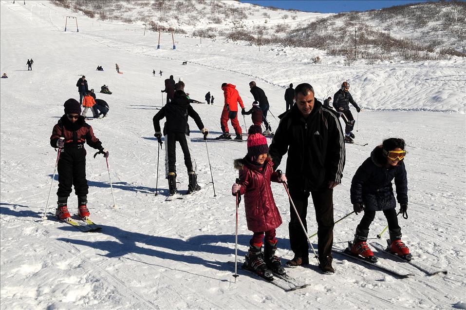 Yolçatı Kayak Merkezi'nde sezon başladı